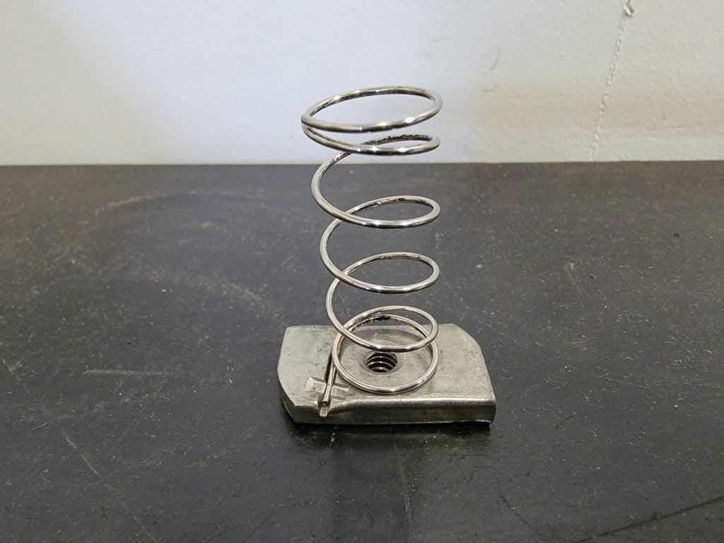 ALLYCO SUPPLY 1/4" Strut Nut w/ Spring 105SS-01400 (Box of 100)