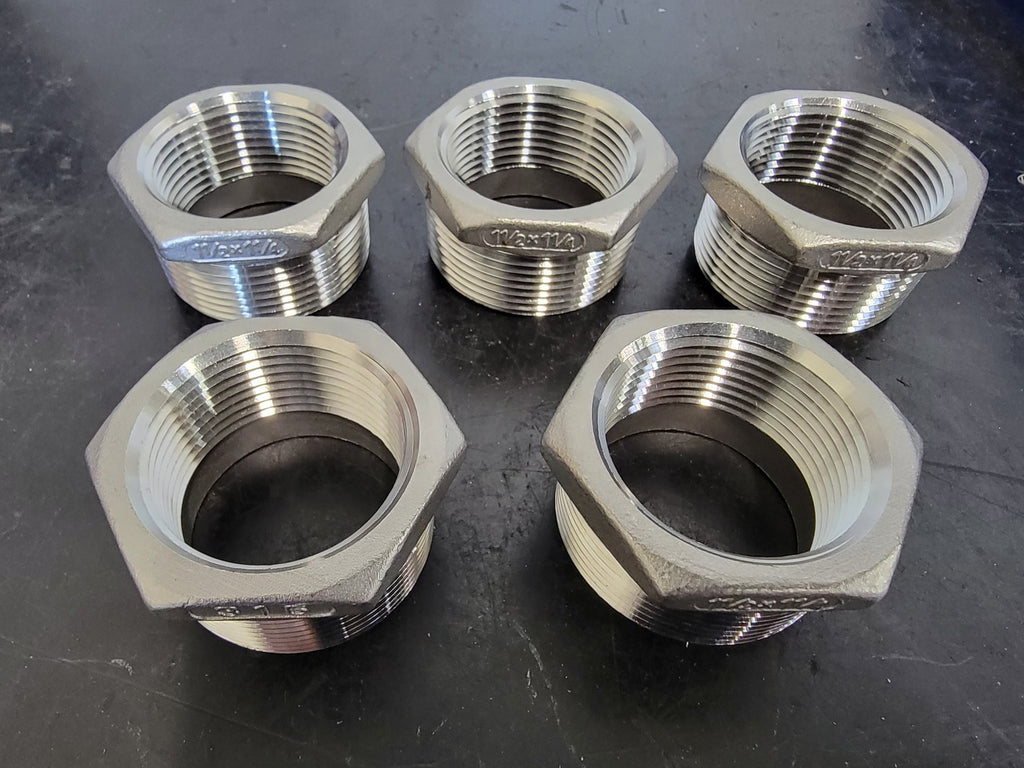 1-1/2" x 1-1/4" Reducer MPT/FPT MSS-SP-114 (Bag of 8)