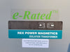 REX POWER MAGNETICS 150 kVA Transformer, 4200 Delta pri. volts, 600Y/347 sec. volts BA150XQ/Z