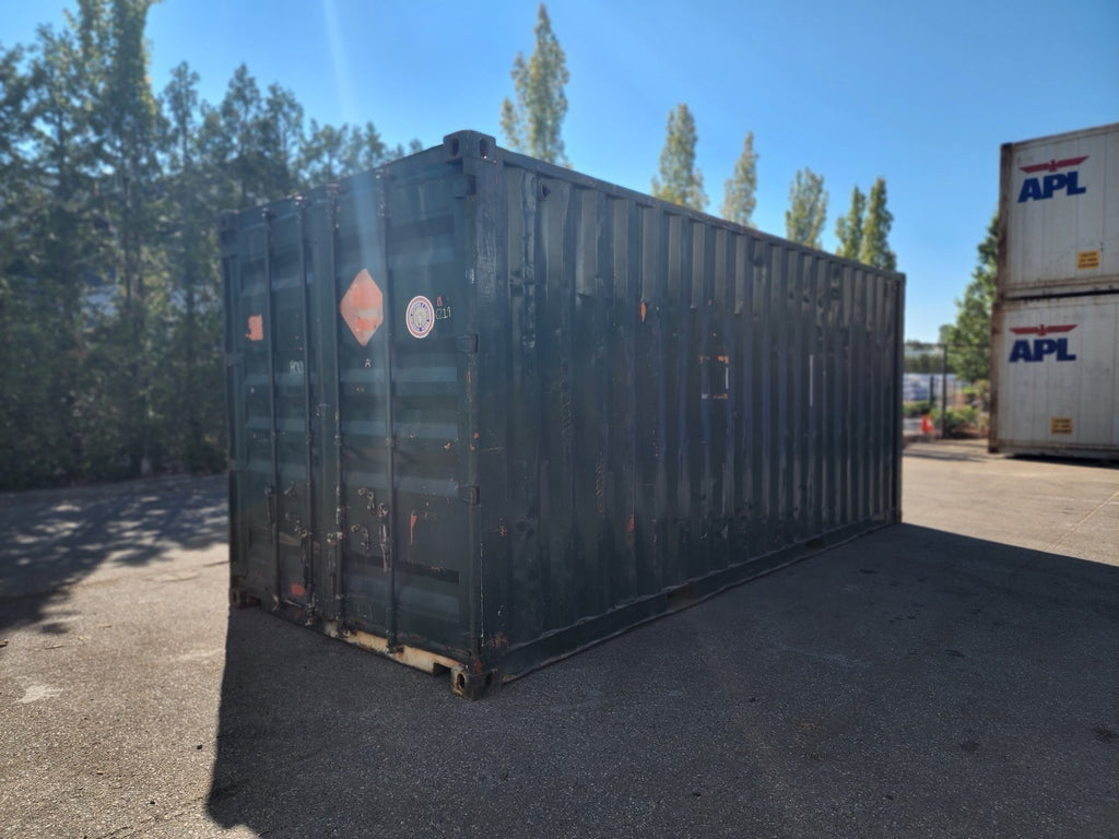 20 ft Container w/ Shelves, Electrical & Lighting