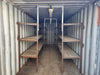 20 ft Container w/ Shelves, Electrical & Lighting