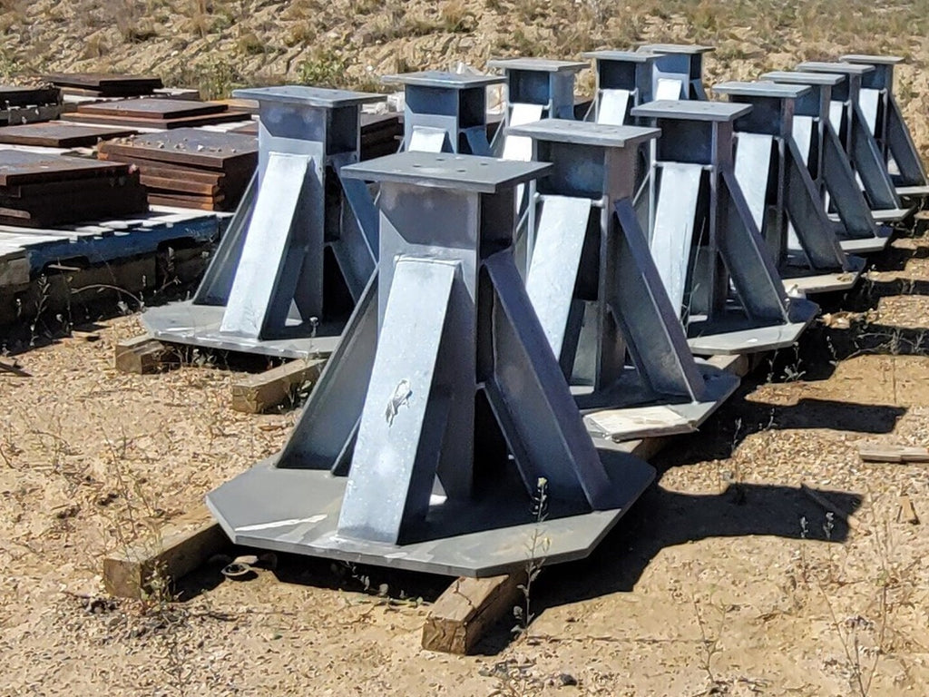Grey Structural Galvanized Steel Stand