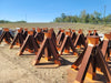 Orange Structural Steel Stand