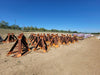 Orange Structural Steel Stand