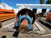 22.5" Diameter Chain Driven Conveyor Pulley w/ Pillow Block Bearing
