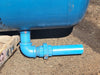 Horizontal Compressed Air Receiver Tank with 2" Piping & Valves