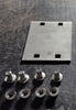 THOMAS BETTS  Dock Backer Plate w/ 4pcs Carriage Bolts 4pcs Hex Flange Nuts