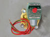 ASCO 3/4" NPT 120V Brass 2 Way Solenoid Valve 8210G003