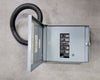 HOMELINE 100 Amp, 120/240 Volts Load Center HOM612L100RB w/ Breakers