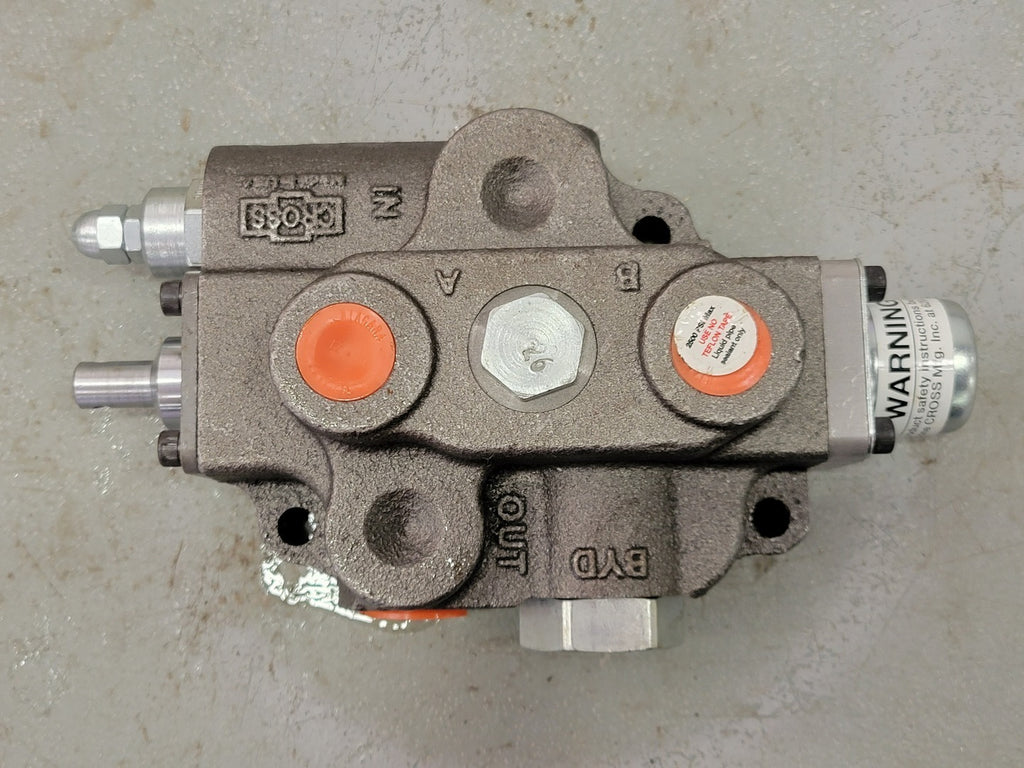 CROSSMAN Hydraulic Control Valve BA11AG3EA6/ SBA2-HDH Single Spool 30 gpm 2500 psi