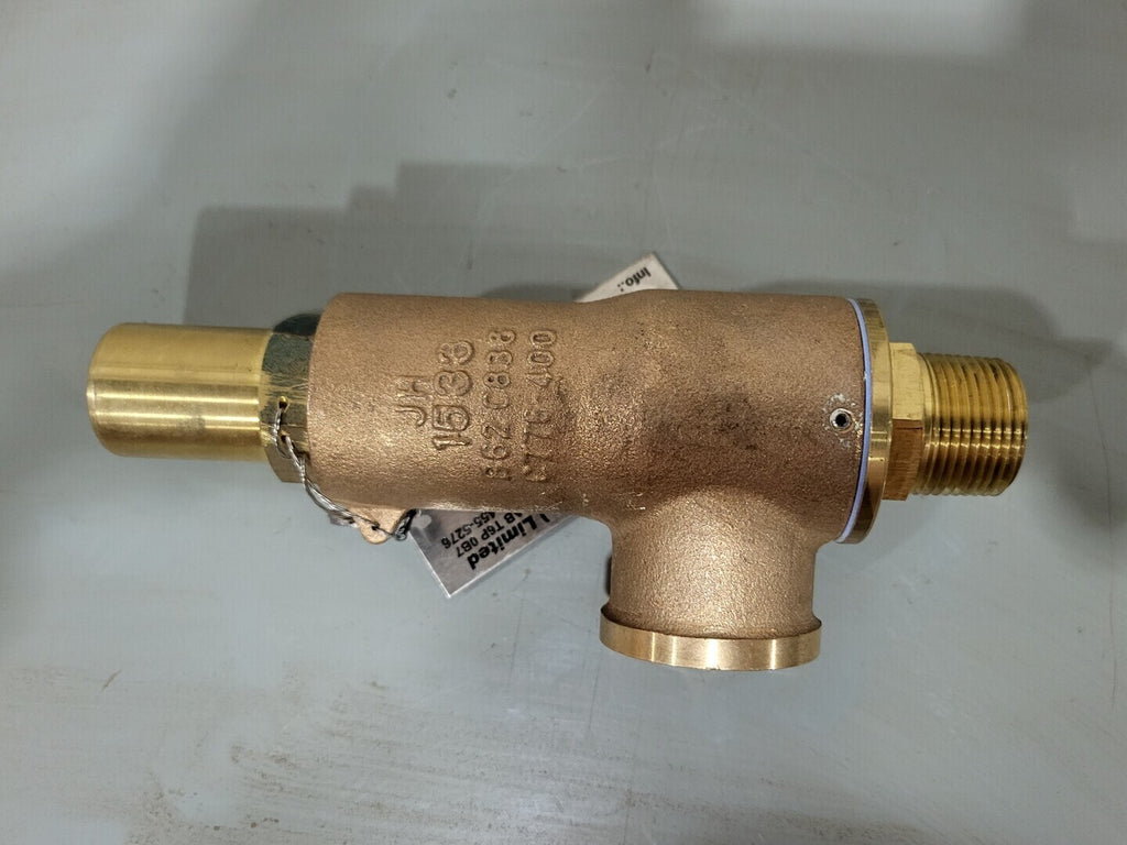 CASH VALVE Scrap - 3/4" x 1" Safety Valve C776BDDEK01-KM