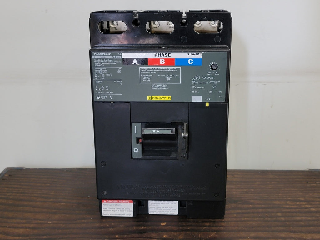SQUARE D 300 Amp 3 Pole I-Limiter Circuit Breaker LIF363001027