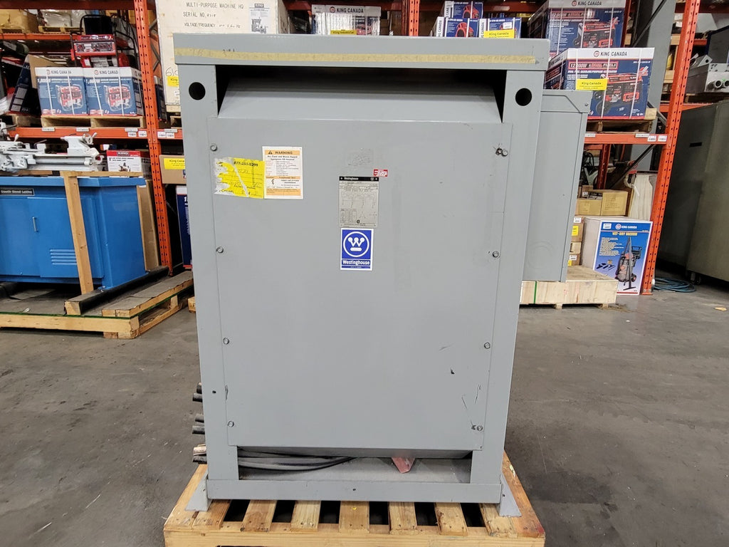 WESTINGHOUSE 300 kVA Transformer, 600 pri. volts, 208Y/120 sec. volts DT-3