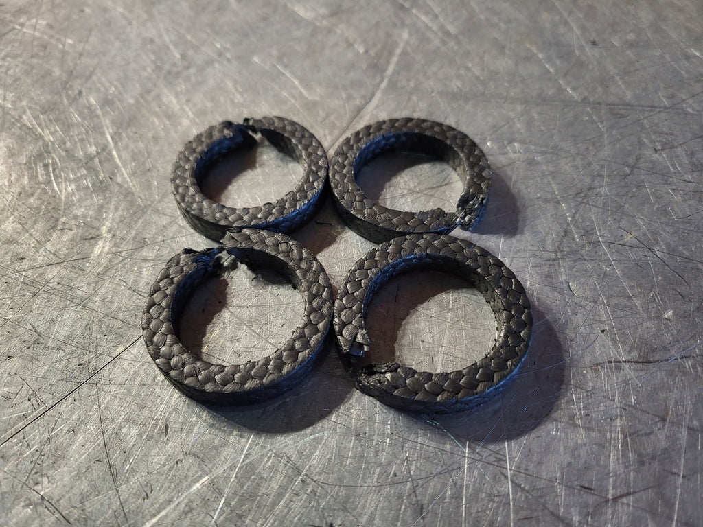JOHN CRANE 2" Braided Graphite Packing Rings C1065/C1070