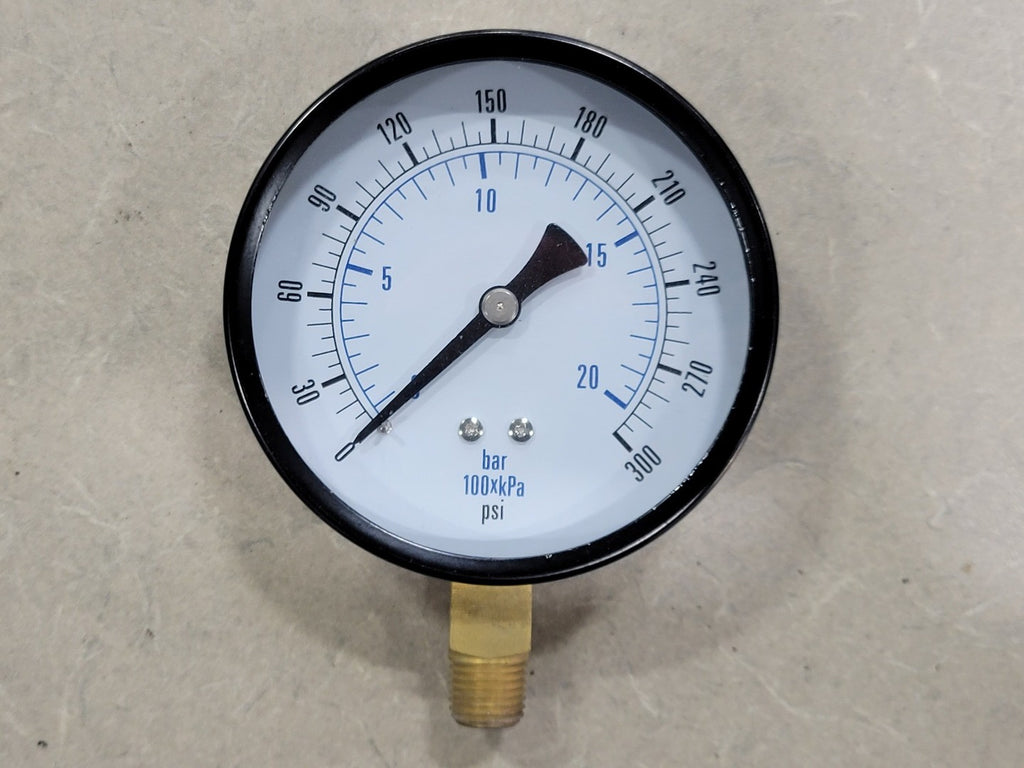 3-1/2 in. Pressure Gauge 0-300 psi