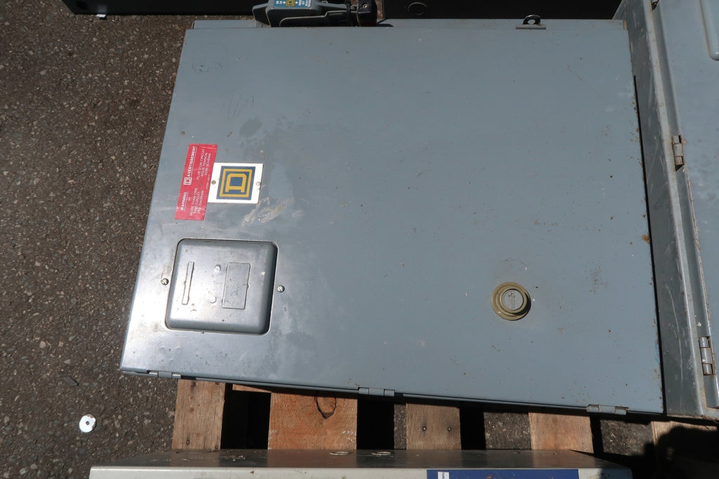 SQUARE D 50 Amp, 3 Pole, 600 volts Non-Fused Disconnect w/ Contactor