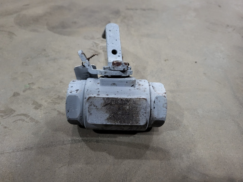 FRONTIER 3/4" 3000 WOG Ball Valve B16.34