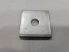1.40" Square Steel Plate Washer - 0.205" Center Hole x 0.233" Thick