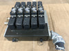 SMC Manifold NVV5FS2-01T1-051-02T w/ 5 Solenoid Valves NVFS2200-3FZ
