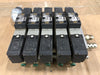 SMC Manifold NVV5FS2-01T1-051-02T w/ 5 Solenoid Valves NVFS2200-3FZ