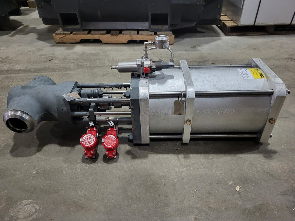 HP VALVES/KEY VALVE TECHNOLOGIES Globe Valve B16.34 w/ Actuator 300/100