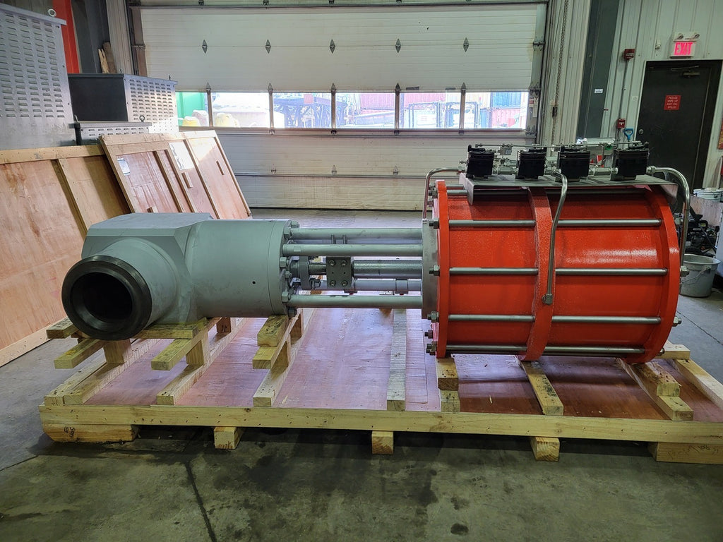 HP VALVES/KEY VALVE TECHNOLOGIES 14" Class 2500 Parallel Slide Gate Valve w/ Actuator P200-750TD