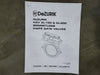DEZURIK 31" Retaining Ring/ Key Stone P/N 3350161/3350790