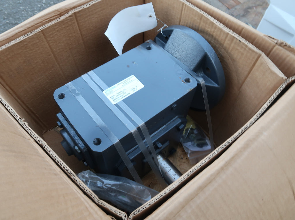 MORSE 15:1 Ratio Single-Reduction Worm Gear Reducer 375Q180LR15