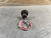 INTERLOGIX Scrap - 1076-M Recessed Steel Door Magnetic Contact