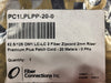 CORNING 62.5/125 OM1 LC-LC, Duplex Multimode Fiber Patch Cable PC1LPLPP-20-0