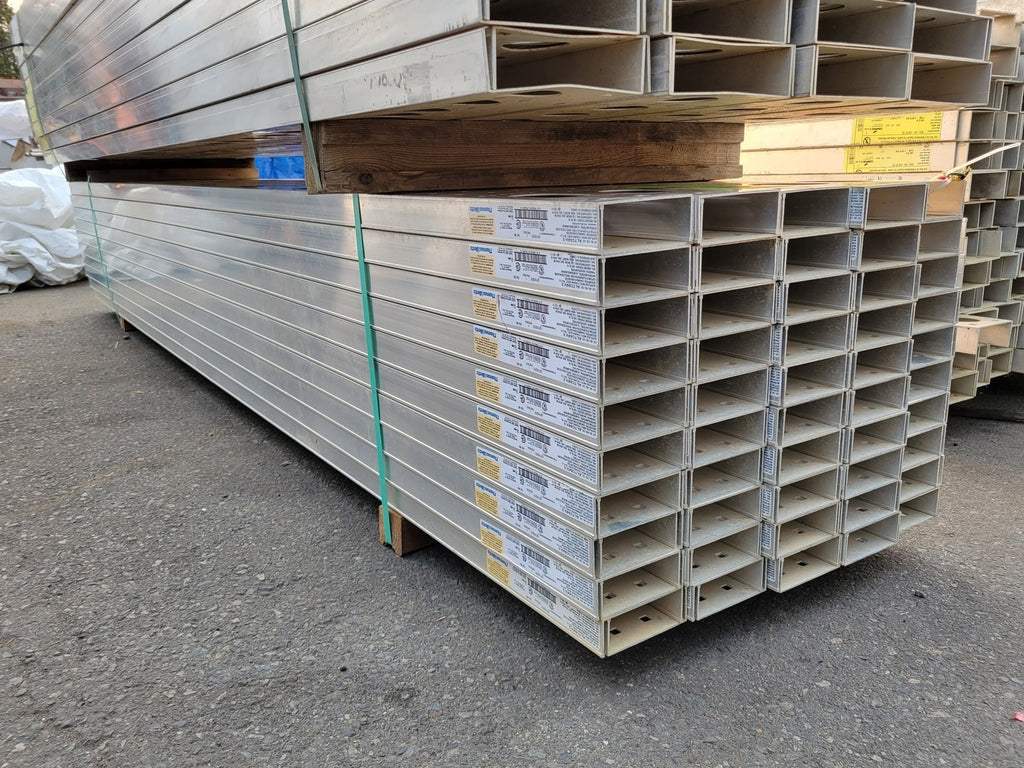 THOMAS & BETTS 4 in. x 10 ft. Aluminum Channel Tray ALTC04V-3