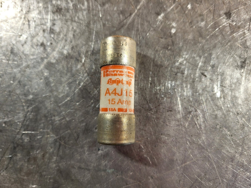 FERRAZ SHAWMUT Scrap - 15 Amp Class J Fast-Acting Fuse A4J15