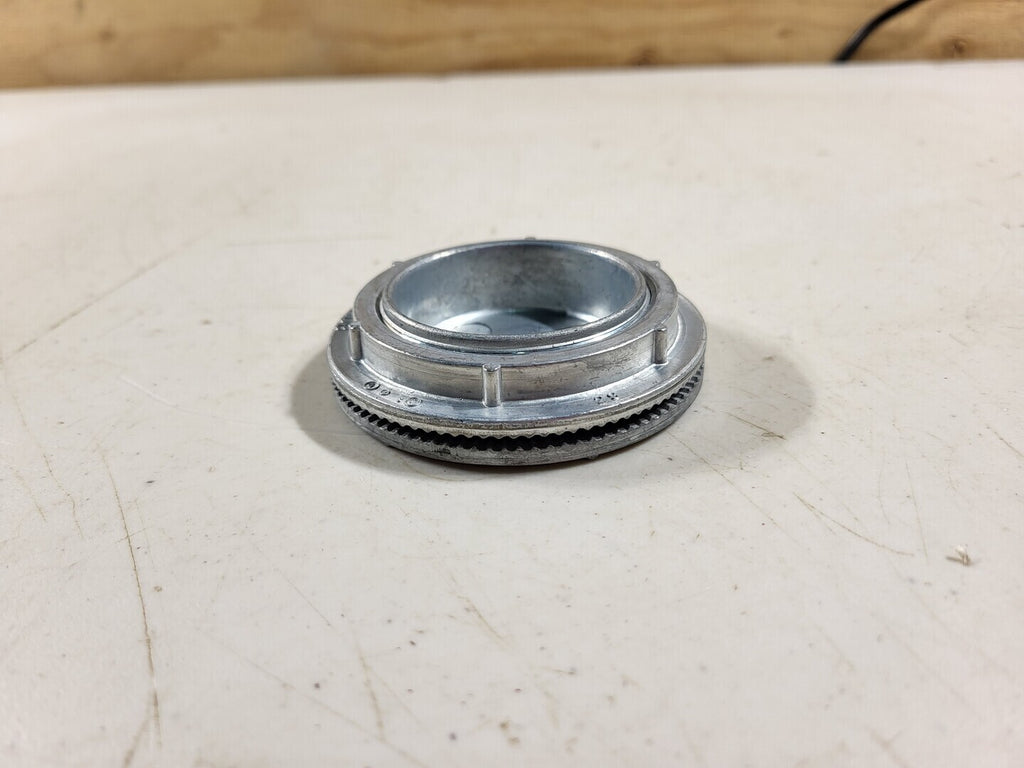 MYERS Scrap- 2" Zinc Conduit Hub Cap Off STC-6