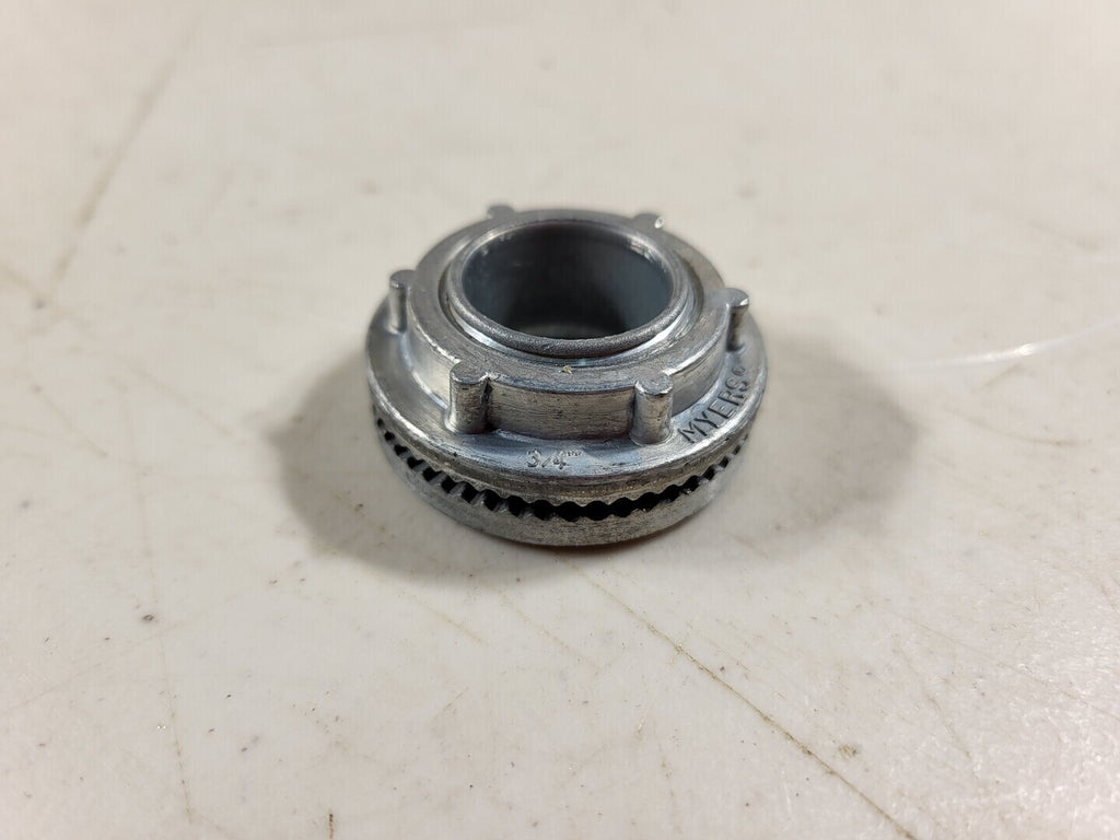 MYERS Scrap - 3/4" Zinc Conduit Hub Cap Off STC-2