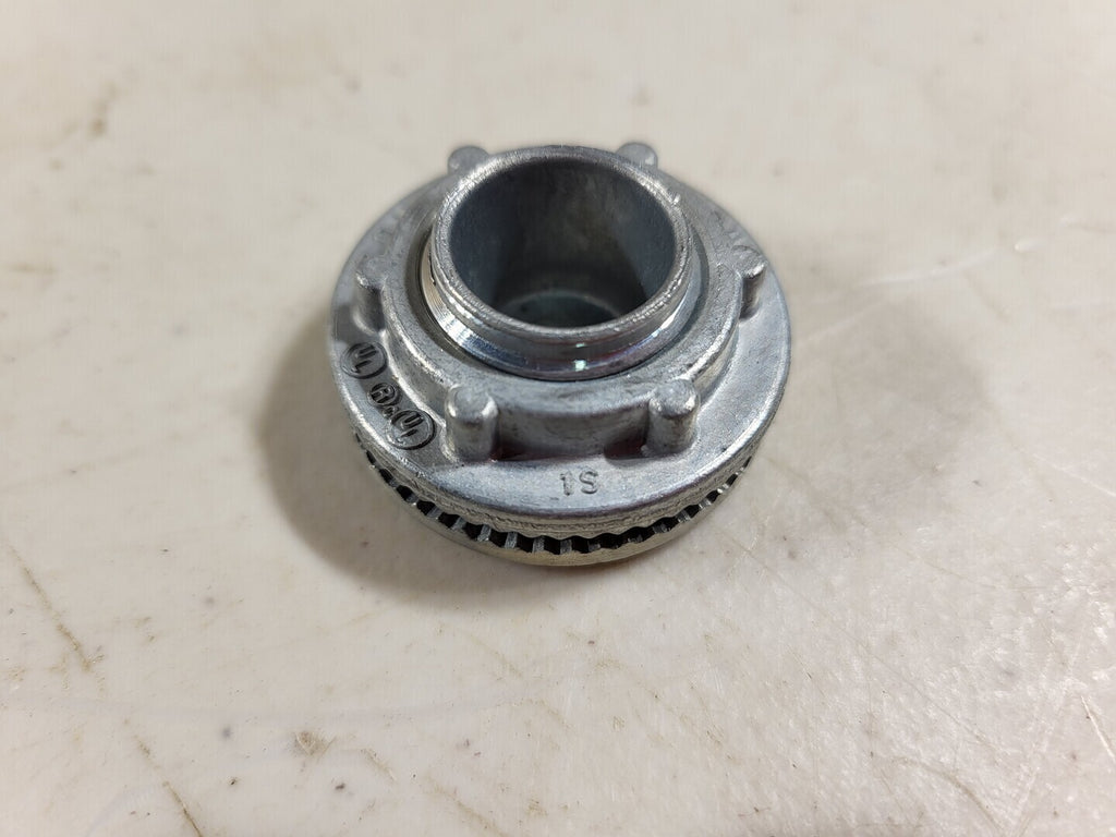 MYERS Scrap - 1/2" Zinc Conduit Hub Cap Off STC-1