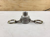 3/4" Female x 3/4" NPT Male Camlock Fitting