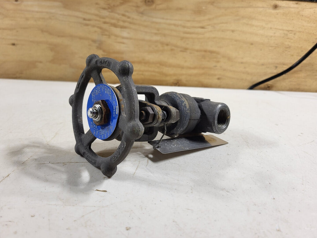 OMB 1/2" Class 800 Gate Valve API 602