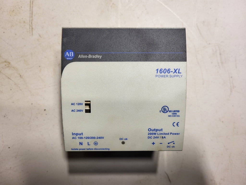 ALLEN-BRADLEY Scrap - 5/2.3 Amp 100/120 Volts Power Supply 1606-XLDNET8