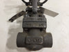 NEWAY Scrap - 1" Class 800 Gate Valve API 602