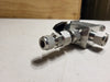 SWAGELOK Stainless Steel 3-Way Ball Valve SS-45XS8 1500PSI Max.