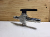 SWAGELOK Stainless Steel 3-Way Ball Valve SS-45XS8 1500PSI Max.