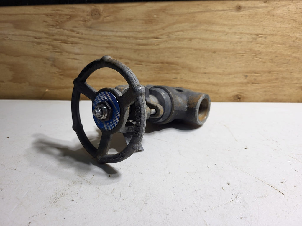 OMB Scrap - 1" Class 800 Gate Valve B16.34
