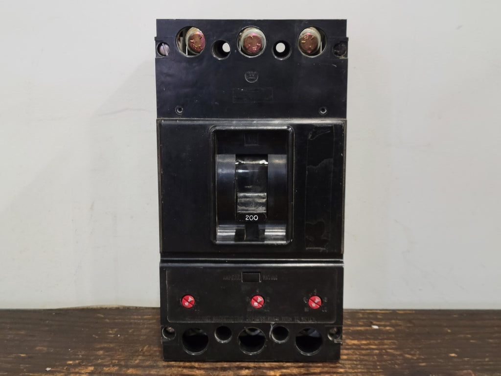 WESTINGHOUSE 200 Amp, 3 Pole, 600 Volts Circuit Breaker JA3200