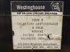 WESTINGHOUSE 70 Amp, 3 Pole, 600 Volts Circuit Breaker F3070