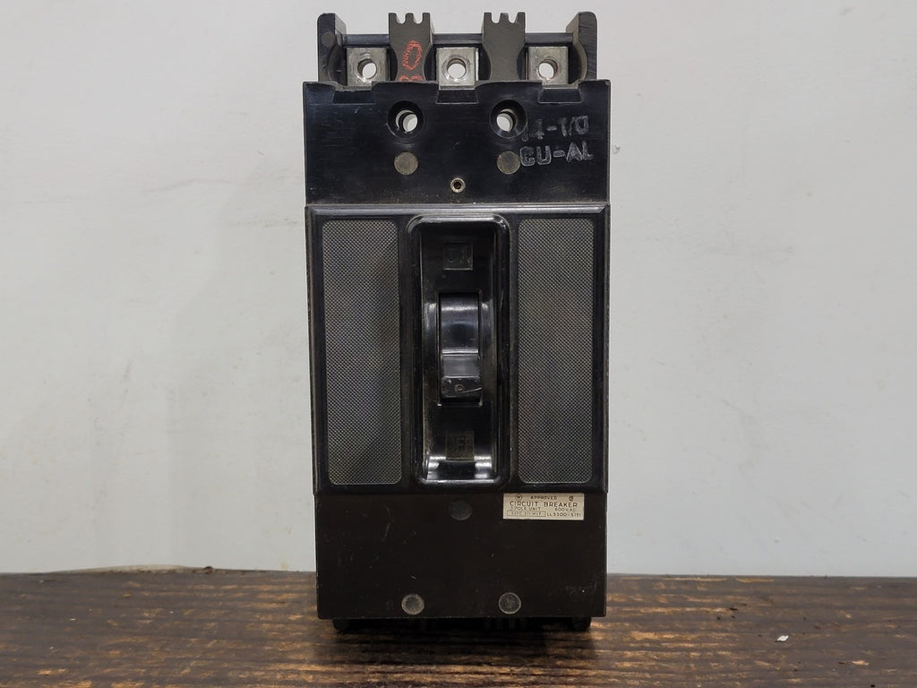 WESTINGHOUSE 100 Amp, 3 Pole, 600 volts Circuit Breaker F3100