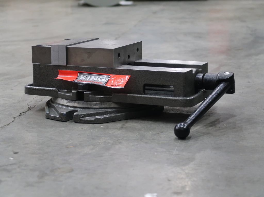 KING CANADA 6" Milling Vise w/ Swivel Base