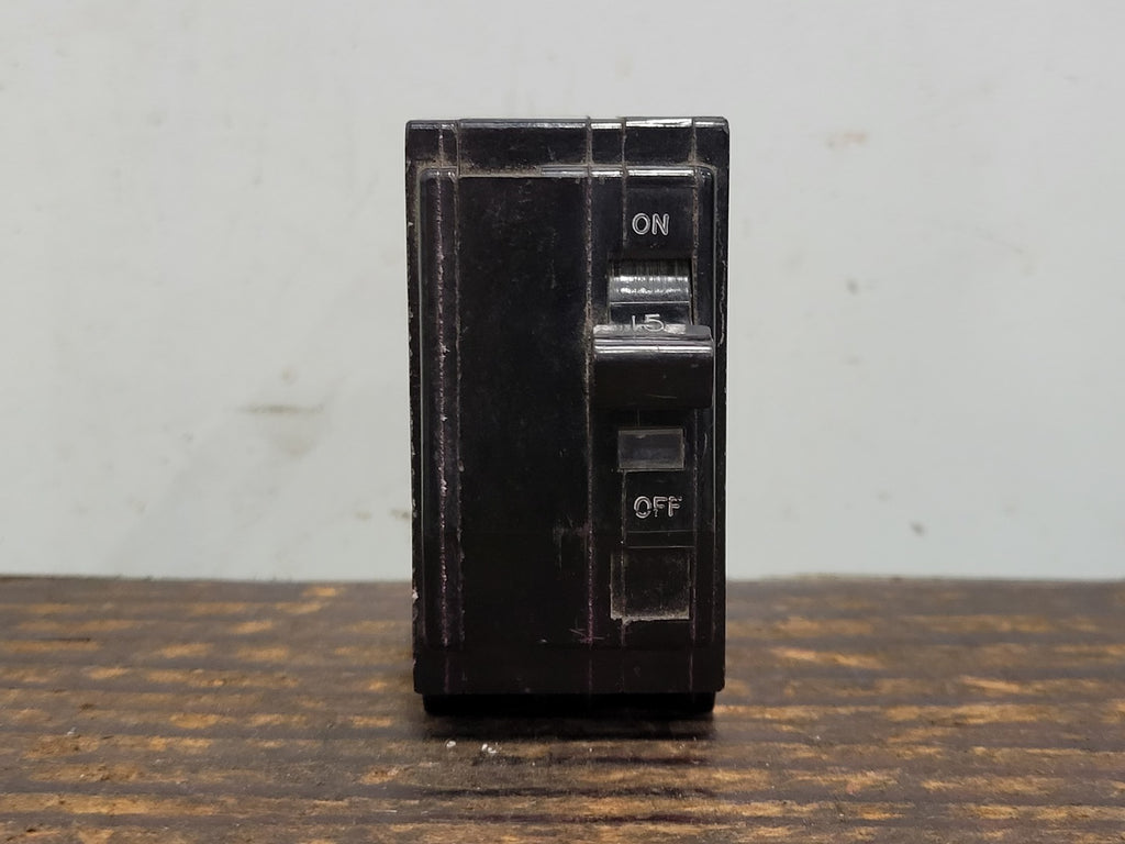 SQUARE D 15 Amp, 2 Pole, 120/240 Volts Circuit Breaker QO215