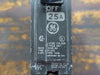 GENERAL ELECTRIC 25 Amp, 1 Pole, 120/240 Volts Circuit Breaker THQB125