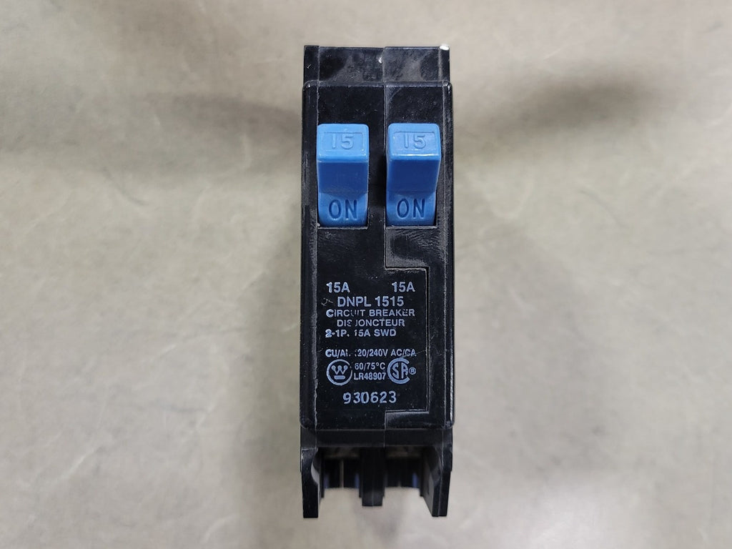 WESTINGHOUSE 15 Amp, 2 Pole, 120/240 volts Circuit Breaker DNPL1515