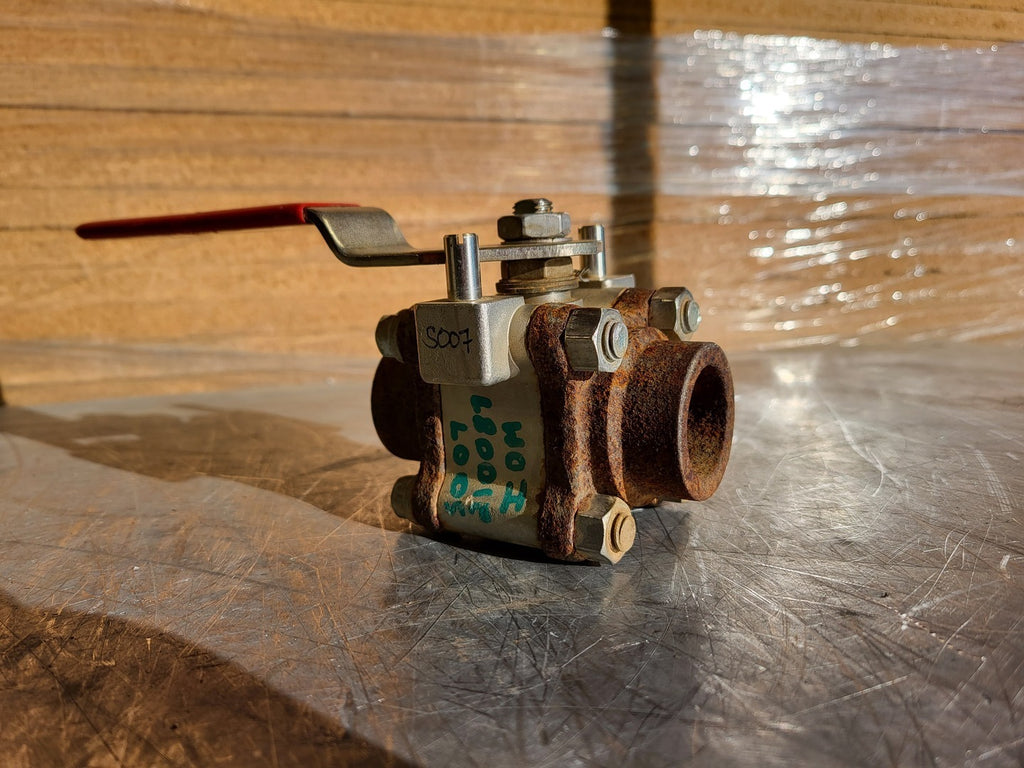 FLOWSERVE Scrap - 3/4" 1440 CWP Ball Valve API 608